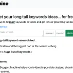 Suggest Machine: generazione di long tail keywords